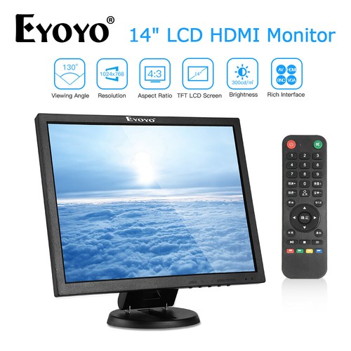 Eyoyo lcd monitor 1024x768 - 14",
